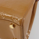 LOUIS VUITTON Monogram Vernis Blair MM Bag 2way Rose Velours M91588 Auth 193122-16
