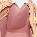 LOUIS VUITTON Monogram Vernis Blair MM Bag 2way Rose Velours M91588 Auth 193122-23