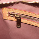 LOUIS VUITTON Monogram Vernis Blair MM Bag 2way Rose Velours M91588 Auth 193122-25