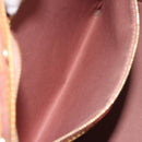 LOUIS VUITTON Monogram Vernis Blair MM Bag 2way Rose Velours M91588 Auth 193122-26