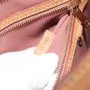 LOUIS VUITTON Monogram Vernis Blair MM Bag 2way Rose Velours M91588 Auth 193122-12
