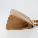 LOUIS VUITTON Monogram Vernis Blair MM Bag 2way Rose Velours M91588 Auth 193122-5