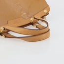 LOUIS VUITTON Monogram Vernis Blair MM Bag 2way Rose Velours M91588 Auth 193122-9
