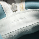LOEWE Amazona 30 Hand Bag Suede Light Blue Silver Auth 193126V-11