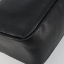 GUCCI Bamboo Hand Bag Leather Black Gold 000 2865 0575 Auth 193128-16