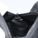 GUCCI Bamboo Hand Bag Leather Black Gold 000 2865 0575 Auth 193128-18