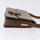 GUCCI GG Supreme Shoulder Bag PVC Beige Gold Auth 193131-3