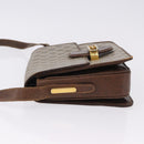 GUCCI GG Supreme Shoulder Bag PVC Beige Gold Auth 193131-4
