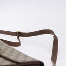 GUCCI GG Supreme Shoulder Bag PVC Beige Gold Auth 193131-8