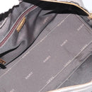 LOEWE Amazona 28 Hand Bag Leather Silver Gold Auth 193132V-10
