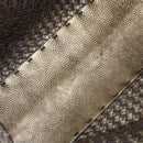 BOTTEGA VENETA INTRECCIATO Cabas MM Tote Bag Leather Gold 115664 Auth 193133SAM-10