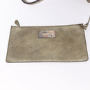 BOTTEGA VENETA INTRECCIATO Cabas MM Tote Bag Leather Gold 115664 Auth 193133SAM-20
