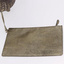 BOTTEGA VENETA INTRECCIATO Cabas MM Tote Bag Leather Gold 115664 Auth 193133SAM-21