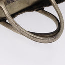 BOTTEGA VENETA INTRECCIATO Cabas MM Tote Bag Leather Gold 115664 Auth 193133SAM-7