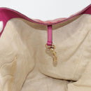 GUCCI Soho Hand Bag Patent leather Red Gold 282309 Auth 193134-19