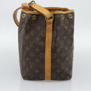 LOUIS VUITTON Monogram Petit Noe Shoulder Bag M42226 LV Auth 193137-4
