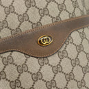 GUCCI GG Supreme Web Sherry Line Tote Bag PVC Beige 39 02 003 Auth 193140-17