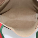 GUCCI GG Supreme Web Sherry Line Tote Bag PVC Beige 39 02 003 Auth 193140-10