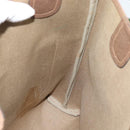 GUCCI GG Supreme Web Sherry Line Tote Bag PVC Beige 39 02 003 Auth 193140-20