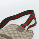 GUCCI GG Supreme Web Sherry Line Tote Bag PVC Beige 39 02 003 Auth 193140-8