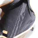 GUCCI Jackie Shoulder Bag Suede Beige Silver 001 3735 Auth 193141A-11