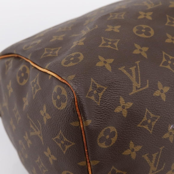 LOUIS VUITTON Monogram Speedy 35 Hand Bag M41524 LV Auth 193145V