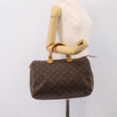 LOUIS VUITTON Monogram Speedy 35 Hand Bag M41524 LV Auth 193145V-21