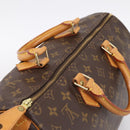 LOUIS VUITTON Monogram Speedy 35 Hand Bag M41524 LV Auth 193145V-6