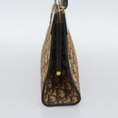 Christian Dior Trotter Canvas Shoulder Bag Beige Gold Auth 193146-4
