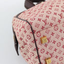 LOUIS VUITTON Monogram Mini Josephine GM Hand Bag Red M92213 LV Auth 193147A-14