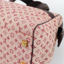 LOUIS VUITTON Monogram Mini Josephine GM Hand Bag Red M92213 LV Auth 193147A-15