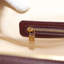 LOUIS VUITTON Monogram Mini Josephine GM Hand Bag Red M92213 LV Auth 193147A-21