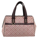 LOUIS VUITTON Monogram Mini Josephine GM Hand Bag Red M92213 LV Auth 193147A-13