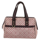 LOUIS VUITTON Monogram Mini Josephine GM Hand Bag Red M92213 LV Auth 193147A-2