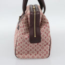 LOUIS VUITTON Monogram Mini Josephine GM Hand Bag Red M92213 LV Auth 193147A-4