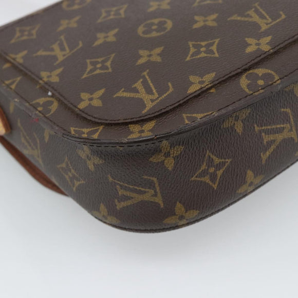 LOUIS VUITTON Monogram Saint Cloud GM Shoulder Bag M51242 LV Auth 193153