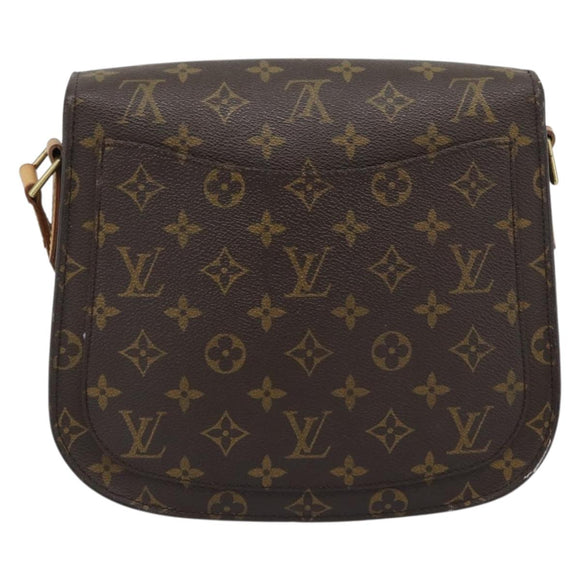 LOUIS VUITTON Monogram Saint Cloud GM Shoulder Bag M51242 LV Auth 193153