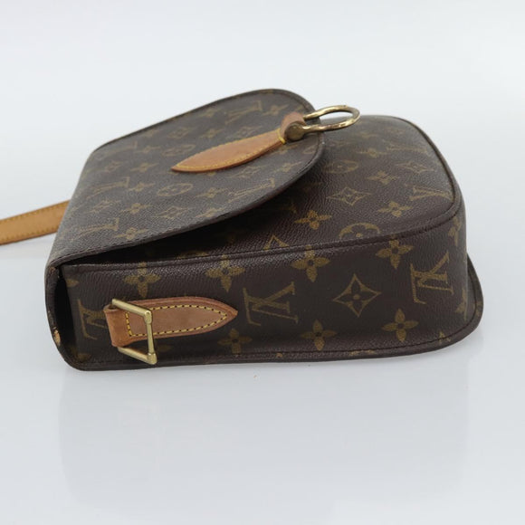 LOUIS VUITTON Monogram Saint Cloud GM Shoulder Bag M51242 LV Auth 193153