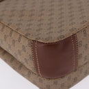 GUCCI Micro GG Supreme Shoulder Bag PVC Beige Gold Auth 193154-15
