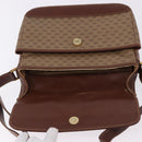 GUCCI Micro GG Supreme Shoulder Bag PVC Beige Gold Auth 193154-10