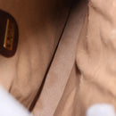 GUCCI Micro GG Supreme Shoulder Bag PVC Beige Gold Auth 193154-11
