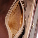 GUCCI Micro GG Supreme Shoulder Bag PVC Beige Gold Auth 193154-22