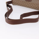 GUCCI Micro GG Supreme Shoulder Bag PVC Beige Gold Auth 193154-7