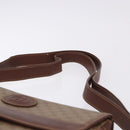 GUCCI Micro GG Supreme Shoulder Bag PVC Beige Gold Auth 193154-8
