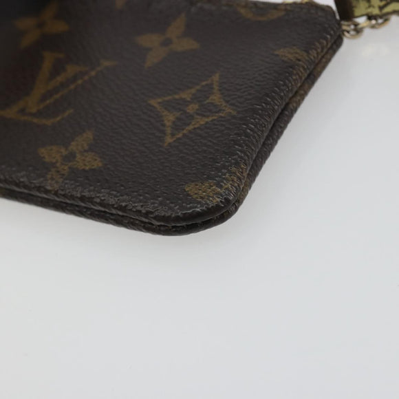 LOUIS VUITTON Monogram Pochette Cles Coin Purse M62650 LV Auth 193155