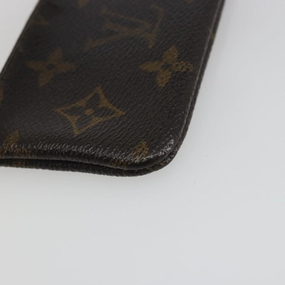 LOUIS VUITTON Monogram Pochette Cles Coin Purse M62650 LV Auth 193155