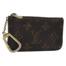 LOUIS VUITTON Monogram Pochette Cles Coin Purse M62650 LV Auth 193155-1