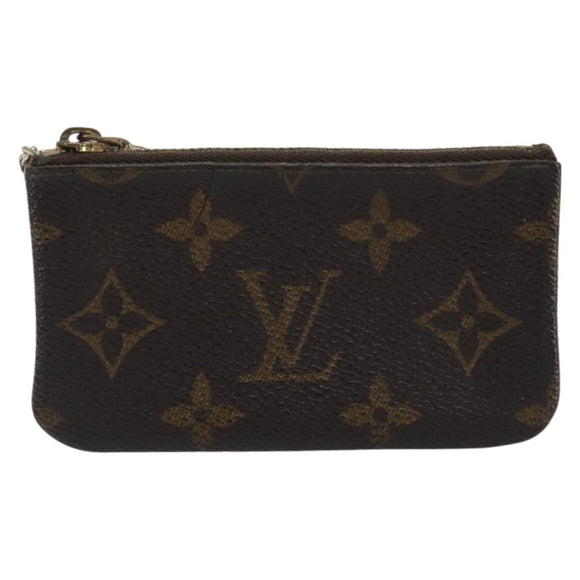 LOUIS VUITTON Monogram Pochette Cles Coin Purse M62650 LV Auth 193155