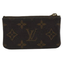 LOUIS VUITTON Monogram Pochette Cles Coin Purse M62650 LV Auth 193155-2
