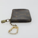 LOUIS VUITTON Monogram Pochette Cles Coin Purse M62650 LV Auth 193155-4